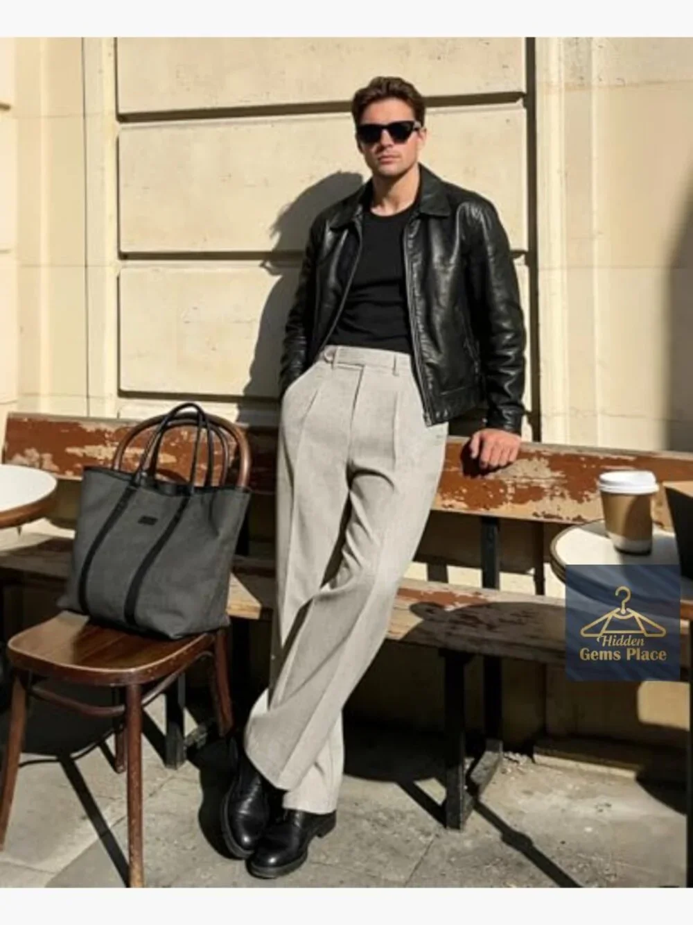 Mens Linen Casual Dress Pants Baggy Pleated Wide Leg Slacks Relaxed Fit Trousers